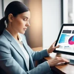 마케팅관리사 실기 시험에서 제안서 작성법 - **Prompt:** A focused marketing strategist, a woman in her late 20s or early 30s, with a determined ...