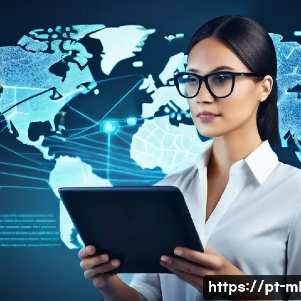 마케팅관리사 자격증으로 인한 업무 생산성 향상 - The Navigator of Digital Marketing**
    "A confident and professionally dressed woman, appearing to...